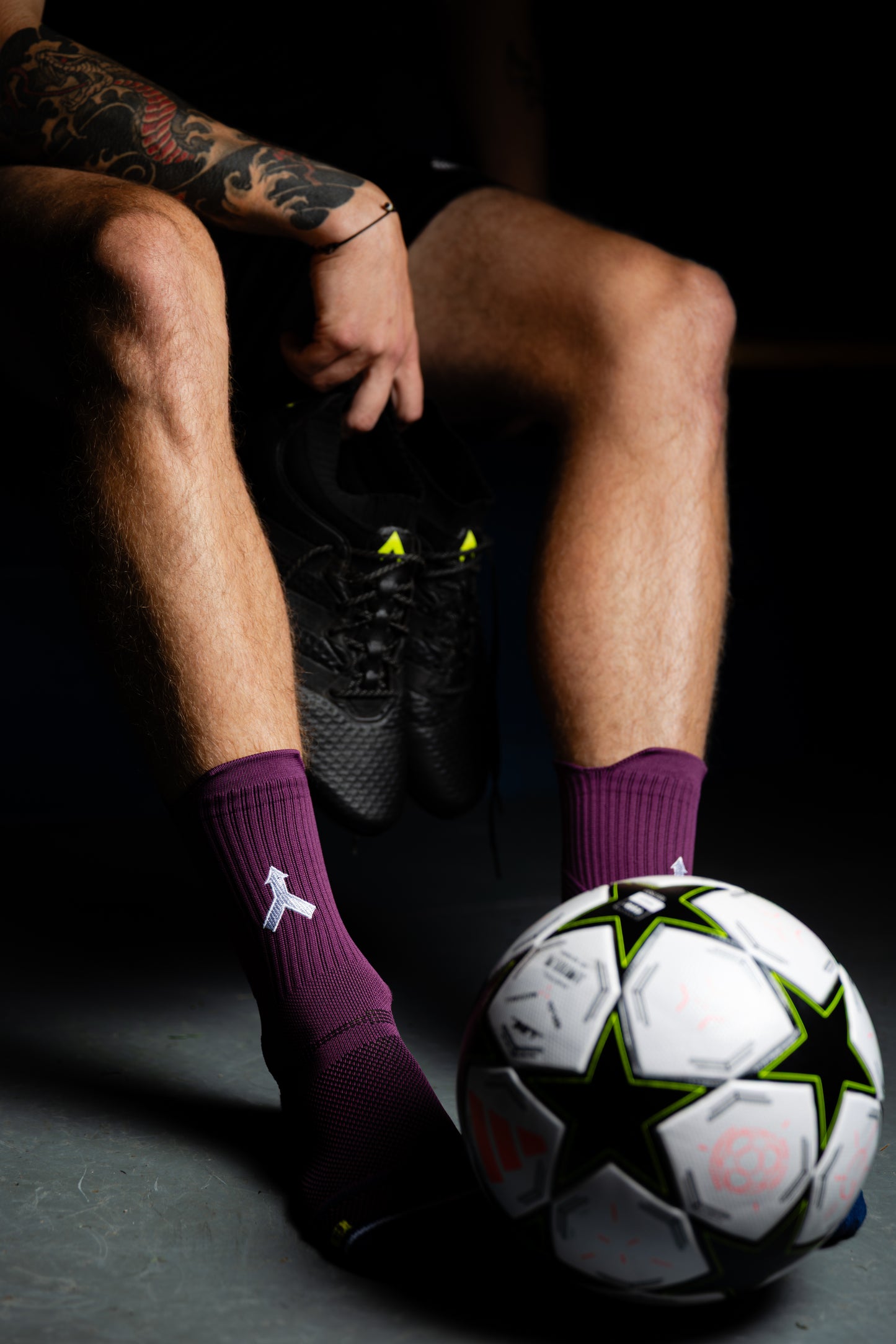 FUZEOZ Purple Socks