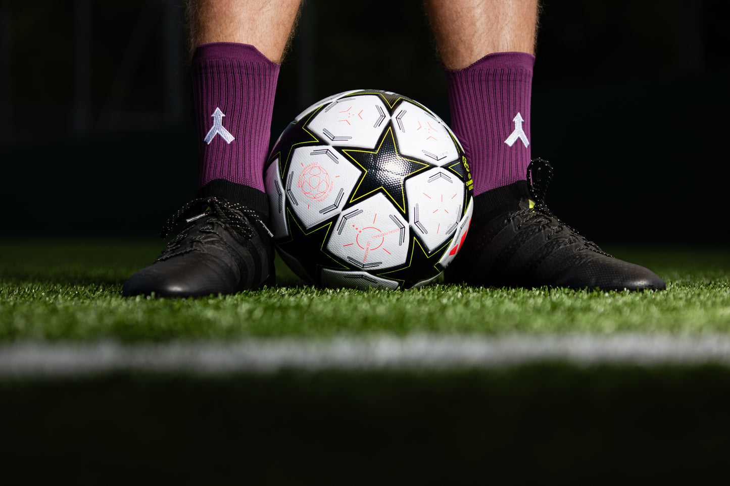 FUZEOZ Purple Socks