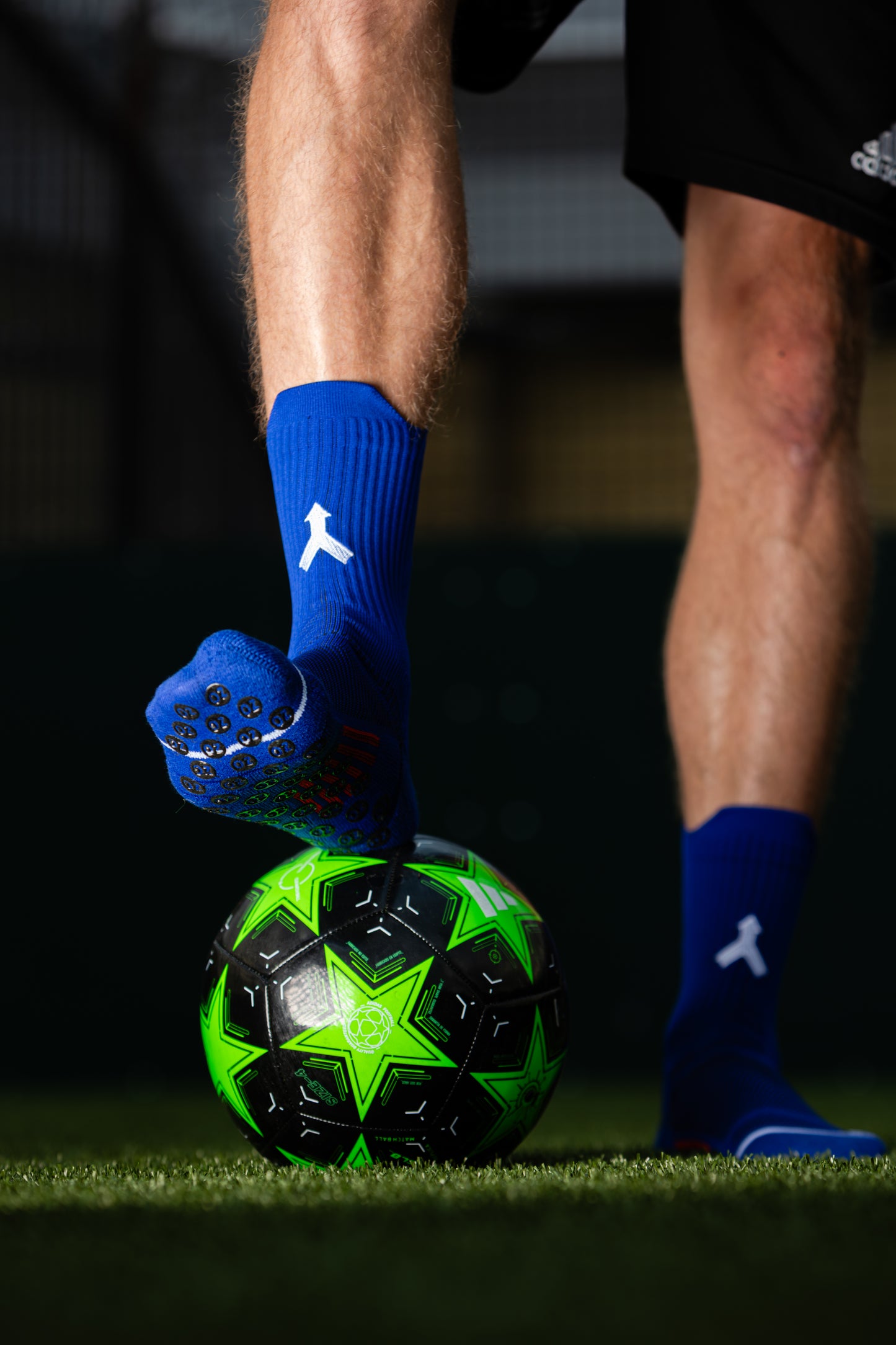 FUZEOZ royal blue socks