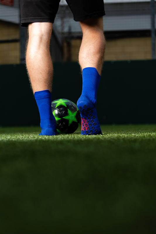FUZEOZ royal blue socks
